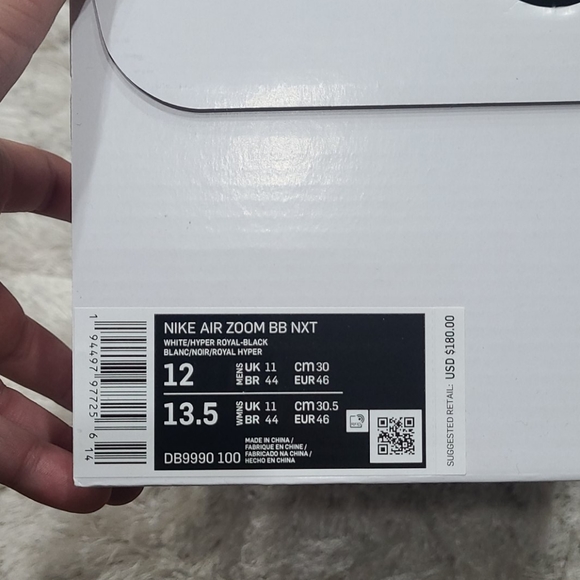 Nike Air Zoom BB NXT "Sisterhood" size 12 - Picture 7 of 8